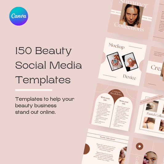 150 Beauty Social Media Templates